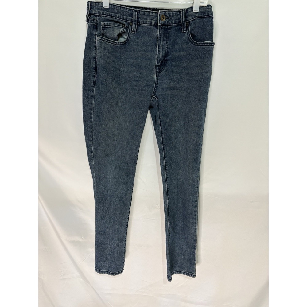 WXYZ Nomad Slim Fit Jeans Mens 32x30 Blue Wash Stretch Denim Straight Leg